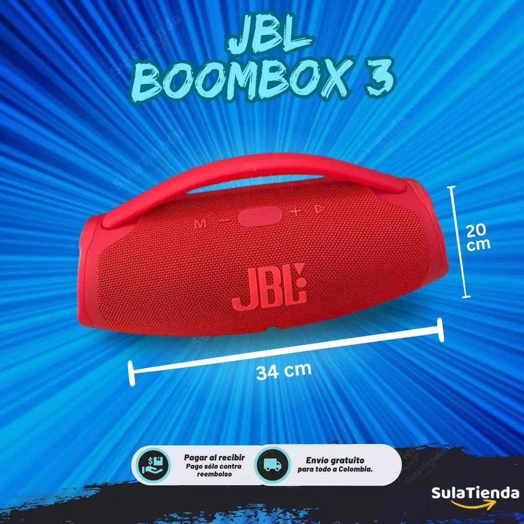 ÚLTIMA OFERTA BOOMBOX 3 PREMIUM GRANDE IMPORTADO - LIQUIDACIÓN