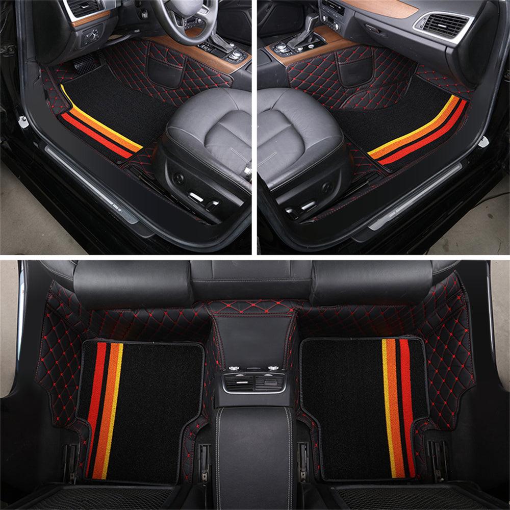 Kit Perfetto per la Cura della Tua Auto: Set di Tappetini Universali + Cera Rimuovi Graffi!